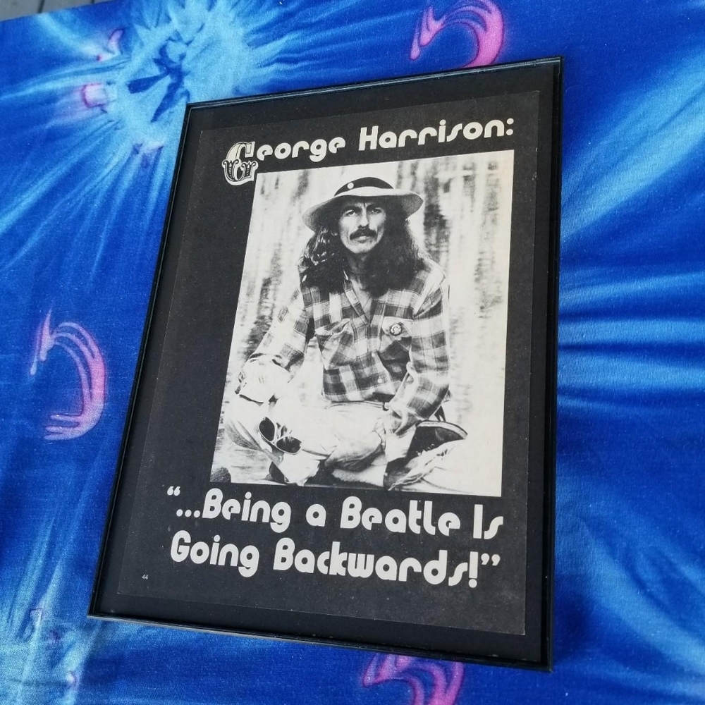 ☆ Beatles Vintage George Harrison ☆ Sergeant Pepper's ☆ Vintage Wall Decor ☆
